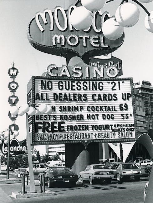 vegas strip map pdf